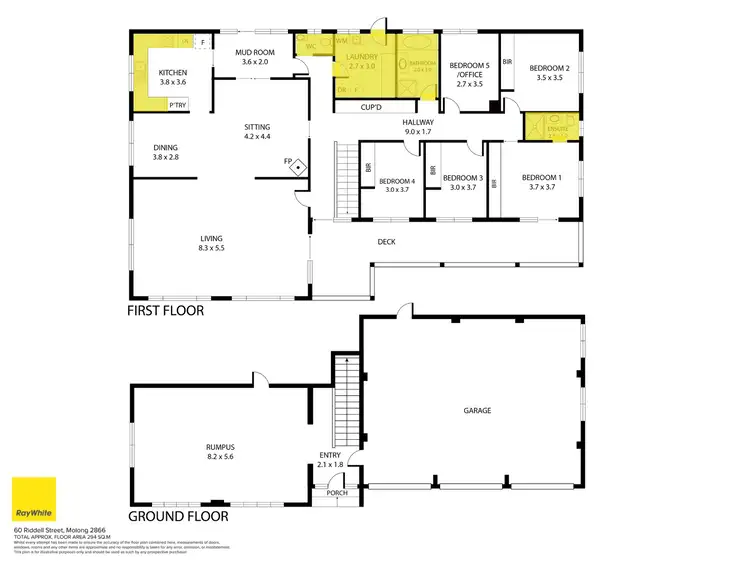 Floorplan of Homely house listing, 60 Riddell Street, Molong NSW 2866