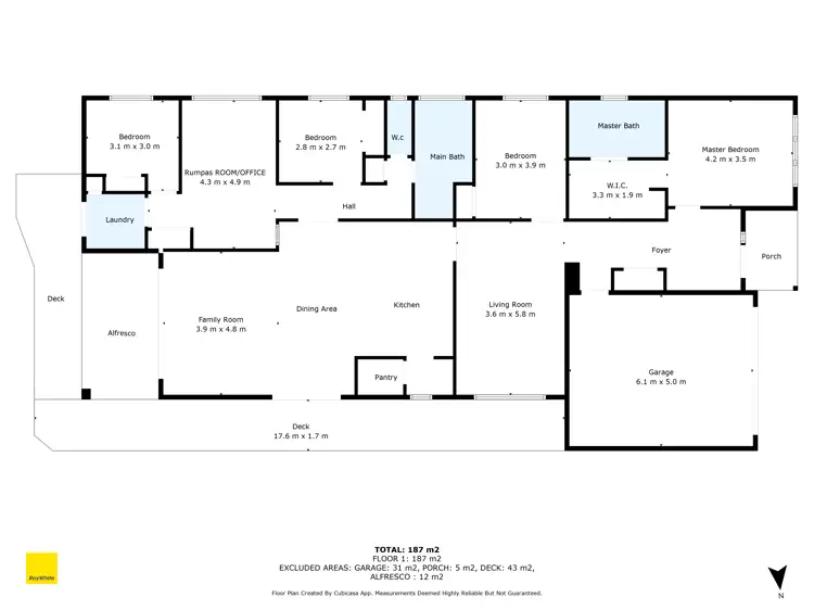 Floorplan of Homely house listing, 14A Rollo Street, Yarragon VIC 3823