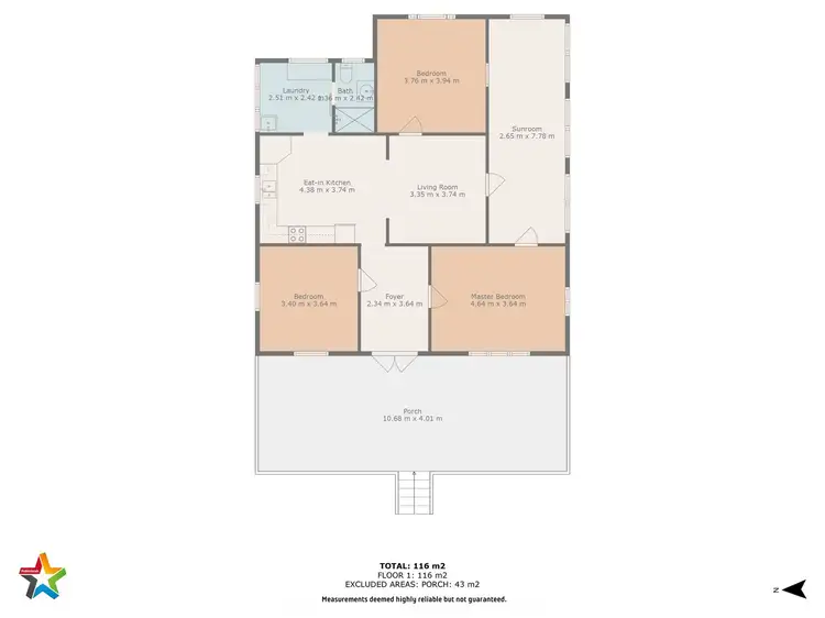 Floorplan of Homely house listing, 17 North Arm Yandina Creek Road, North Arm QLD 4561