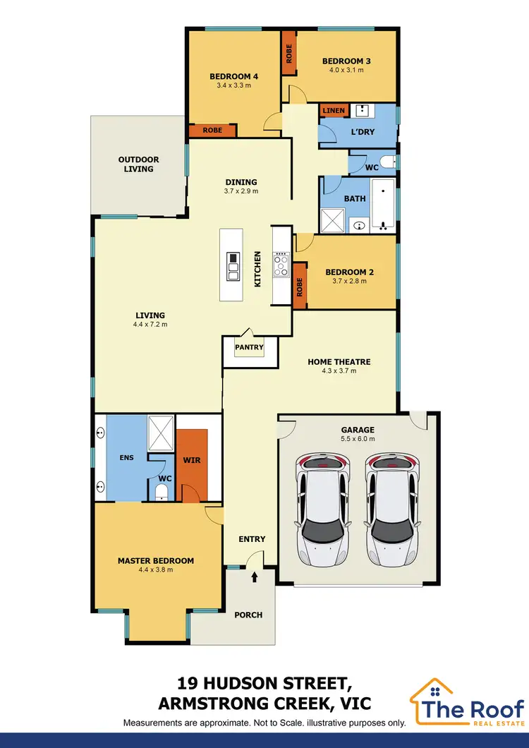 Floorplan of Homely house listing, 19 Hudson Street, Armstrong Creek VIC 3217