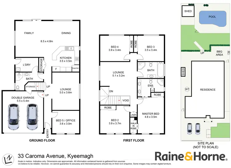 Floorplan of Homely house listing, 33 Caroma Avenue, Kyeemagh NSW 2216