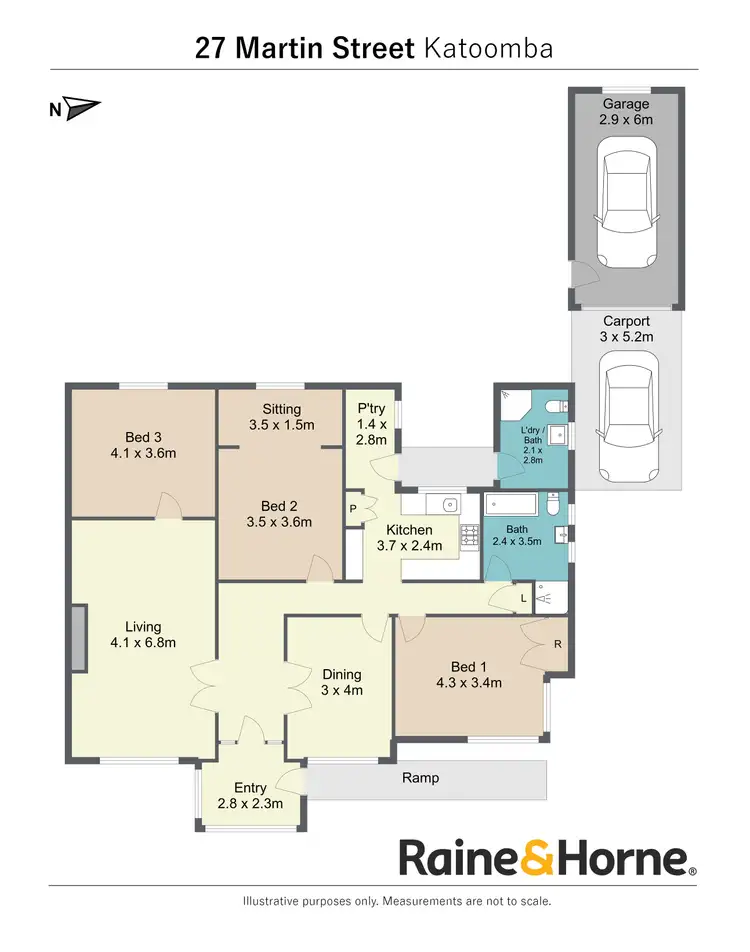 Floorplan of Homely house listing, 27 Martin Street, Katoomba NSW 2780