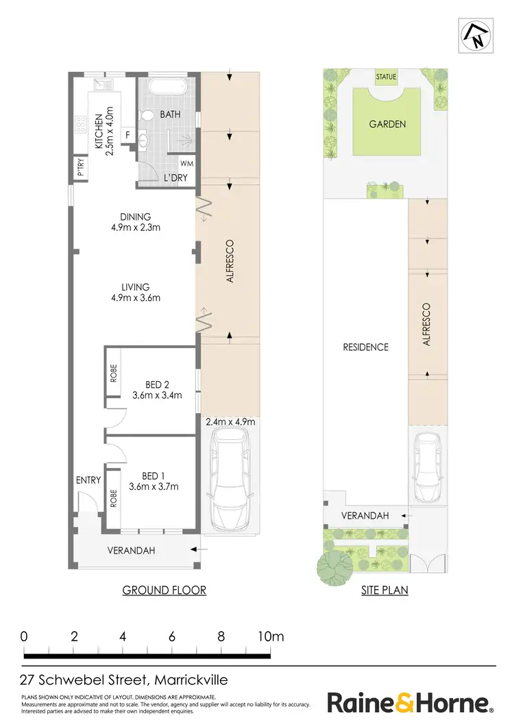 Floorplan of Homely house listing, 27 Schwebel Street, Marrickville NSW 2204