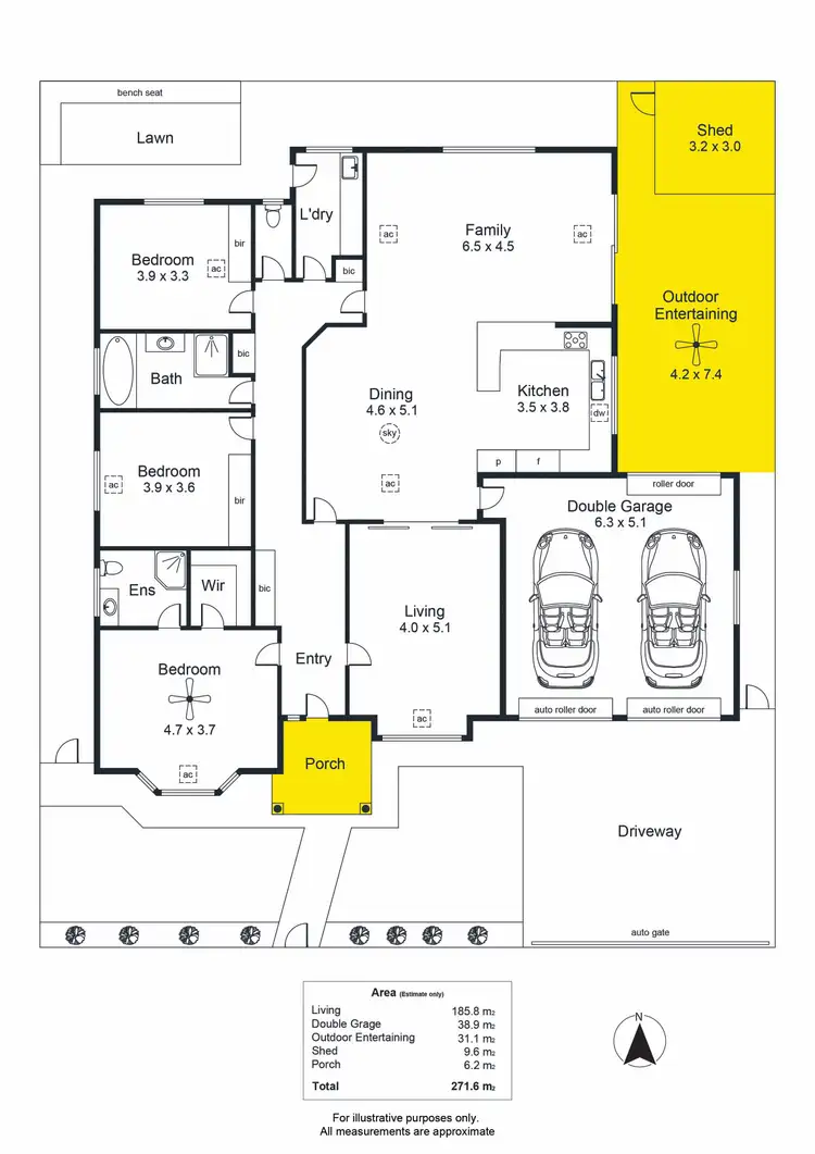 Floorplan of Homely house listing, 21 Anthus Street, Lockleys SA 5032
