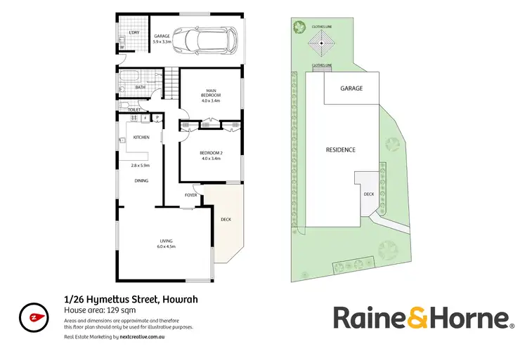 Floorplan of Homely house listing, 1/26 Hymettus Street, Howrah TAS 7018