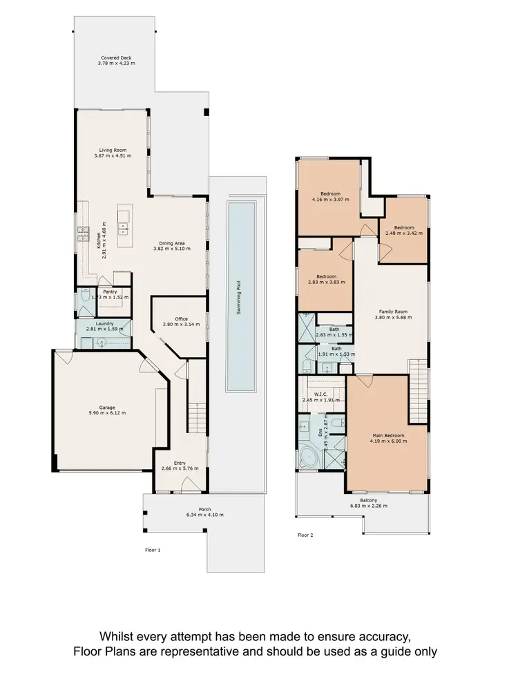 Floorplan of Homely house listing, 18 Whitecedar Circuit, North Lakes QLD 4509