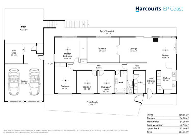 Floorplan of Homely house listing, 11 Baillie Drive, Port Lincoln SA 5606
