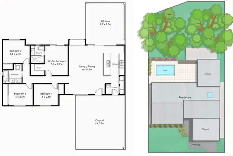 Floorplan of Homely house listing, 16 Ancona Street, Carrara QLD 4211