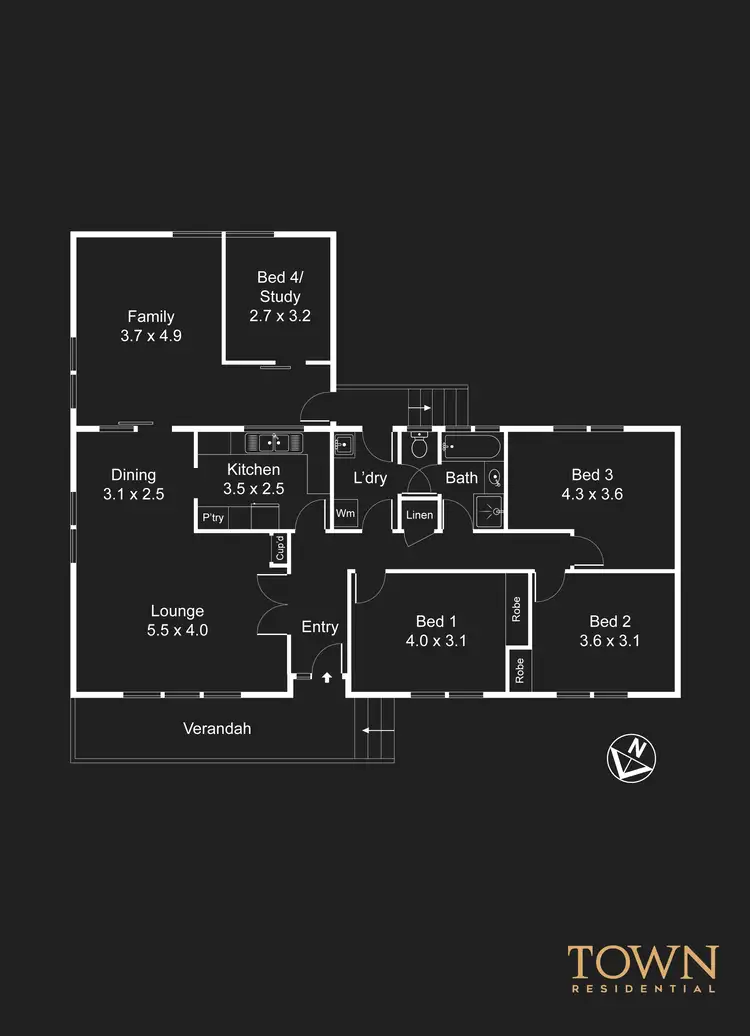 Floorplan of Homely house listing, 21 Emerton Street, Evatt ACT 2617