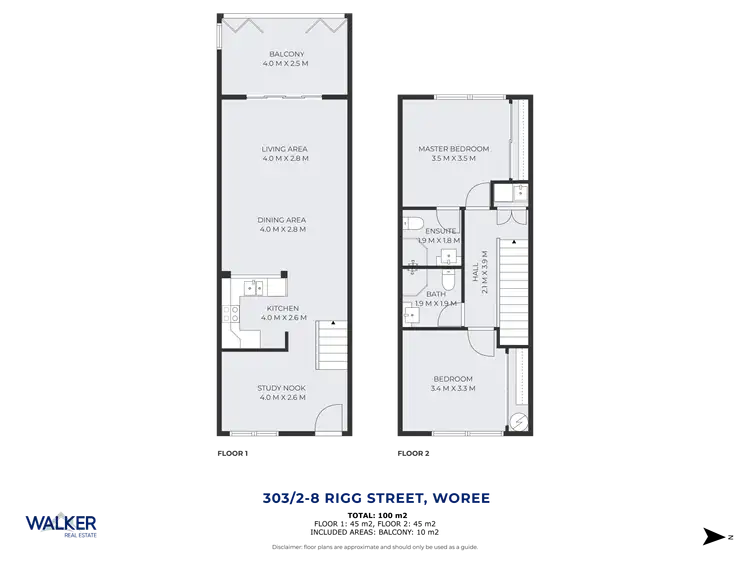 Floorplan of Homely townhouse listing, 303/644-654 Bruce Highway, Woree QLD 4868