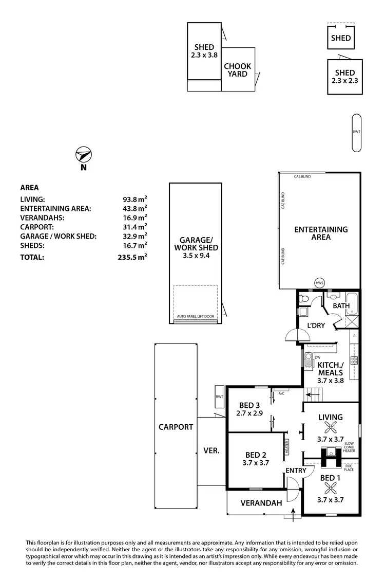 Floorplan of Homely house listing, 12 Jeffrey Street, Lobethal SA 5241