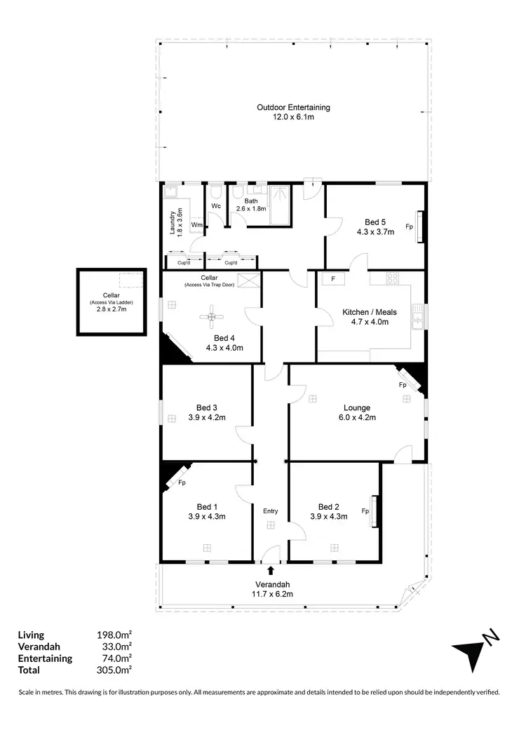 Floorplan of Homely house listing, 113 Salisbury Highway, Salisbury SA 5108