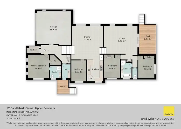 Floorplan of Homely house listing, 52 Candlebark Circuit, Upper Coomera QLD 4209