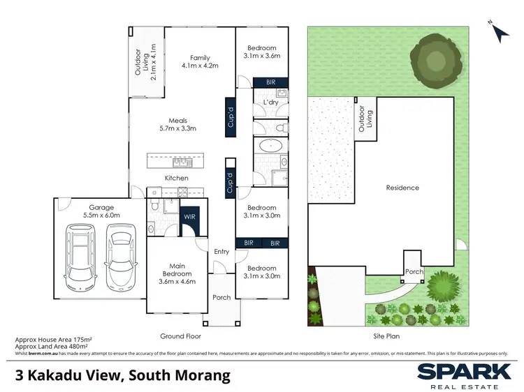 Floorplan of Homely house listing, 3 Kakadu View, South Morang VIC 3752