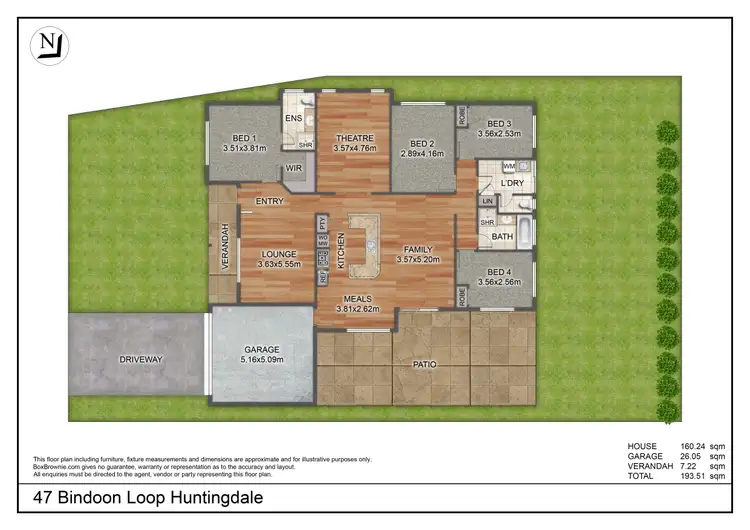 Floorplan of Homely house listing, Address available on request
