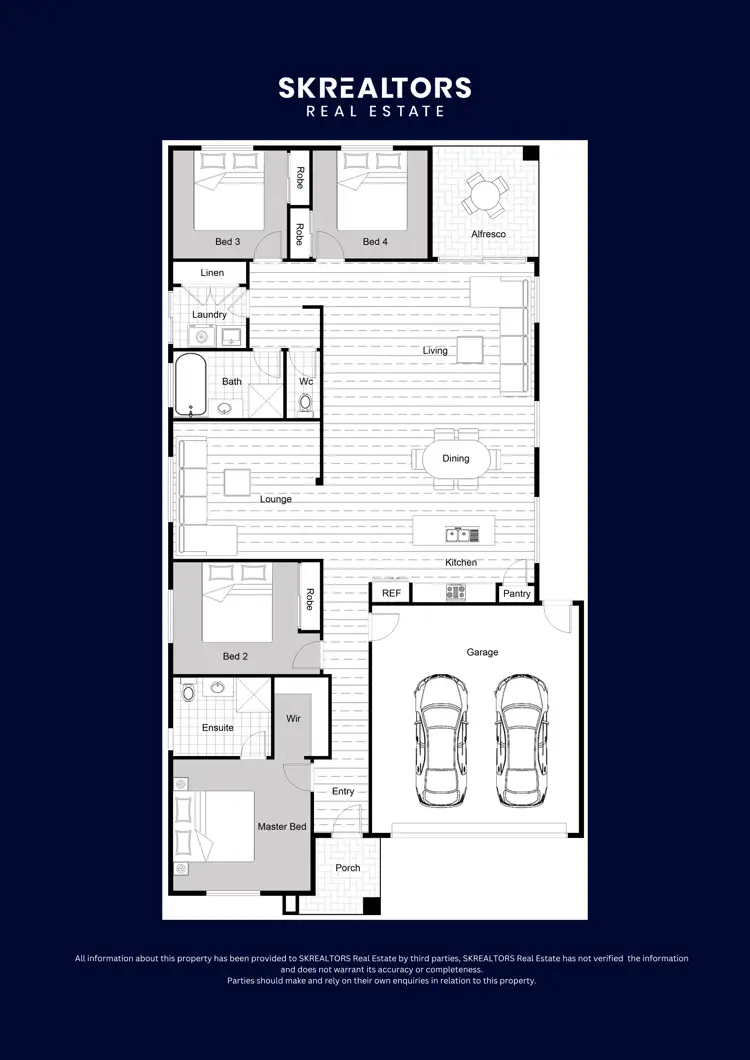 Floorplan of Homely house listing, 98 Newbridge Boulevard, Wallan VIC 3756