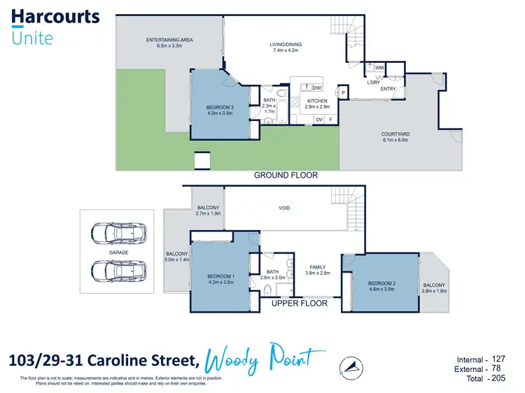 Floorplan of Homely house listing, 103/29 Caroline Street, Woody Point QLD 4019
