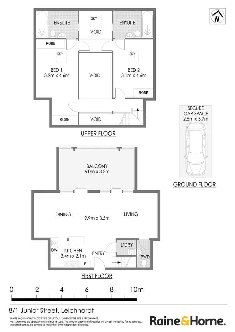 Floorplan of Homely apartment listing, 8/1 Junior Street, Leichhardt NSW 2040