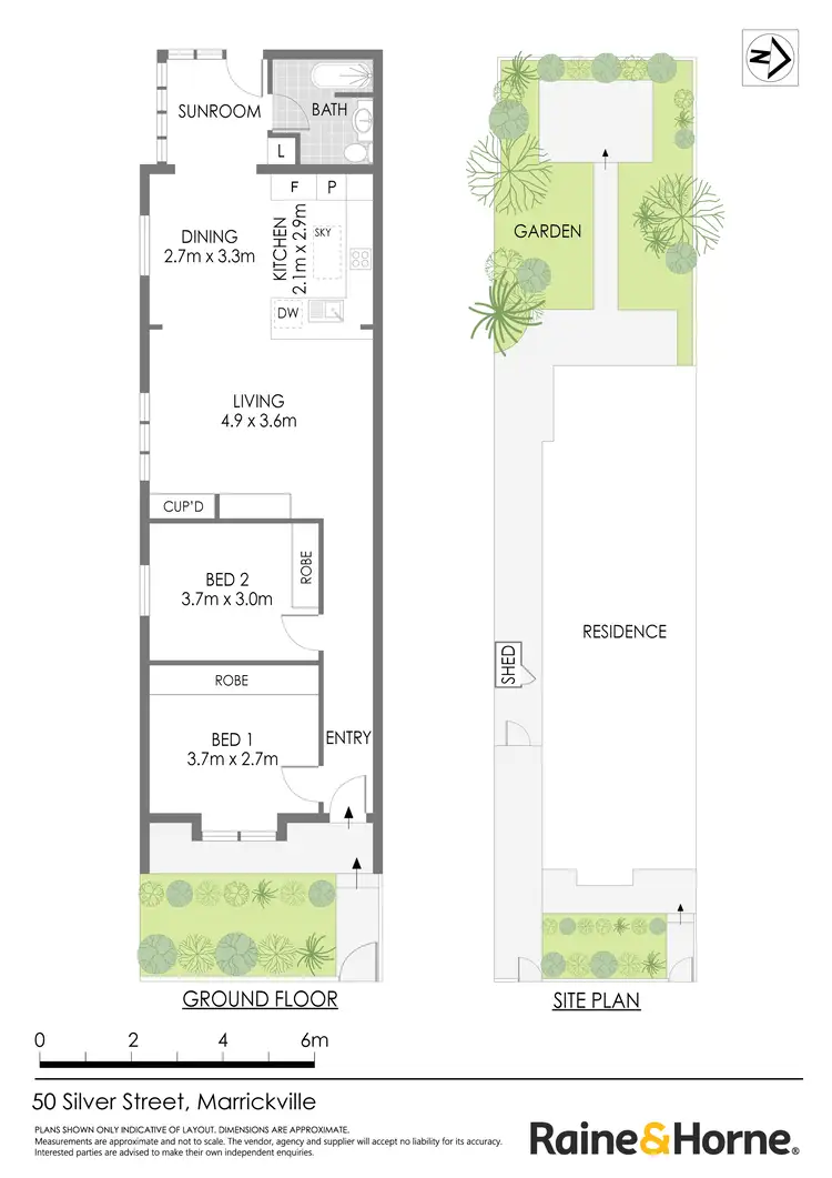 Floorplan of Homely house listing, 50 Silver Street, Marrickville NSW 2204