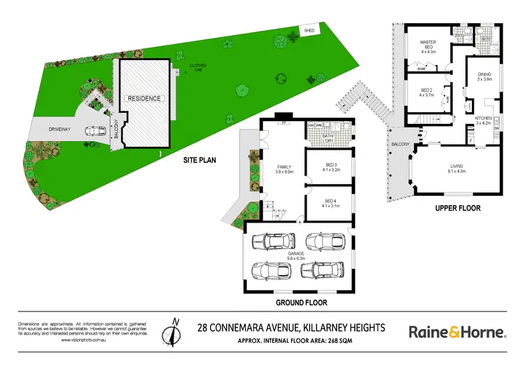 Floorplan of Homely house listing, 28 Connemara Avenue, Killarney Heights NSW 2087