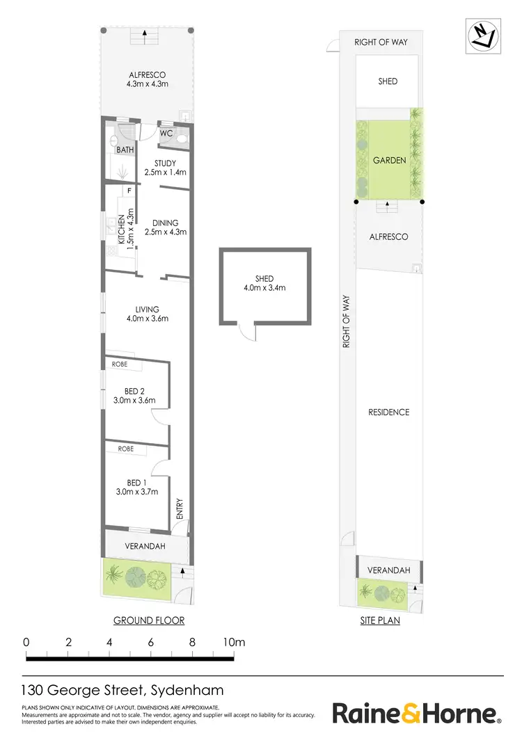 Floorplan of Homely house listing, 130 George Street, Sydenham NSW 2044