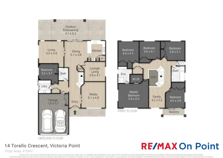 Floorplan of Homely house listing, 14 Torello Crescent, Victoria Point QLD 4165
