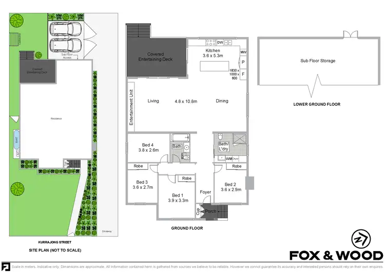Floorplan of Homely house listing, 11 Kurrajong Street, Sutherland NSW 2232