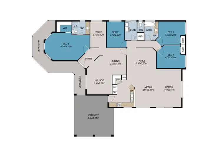 Floorplan of Homely house listing, Address available on request