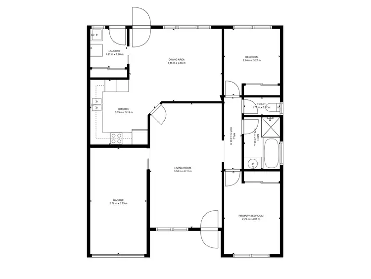 Floorplan of Homely unit listing, 7/174 Keppel Street, Bathurst NSW 2795