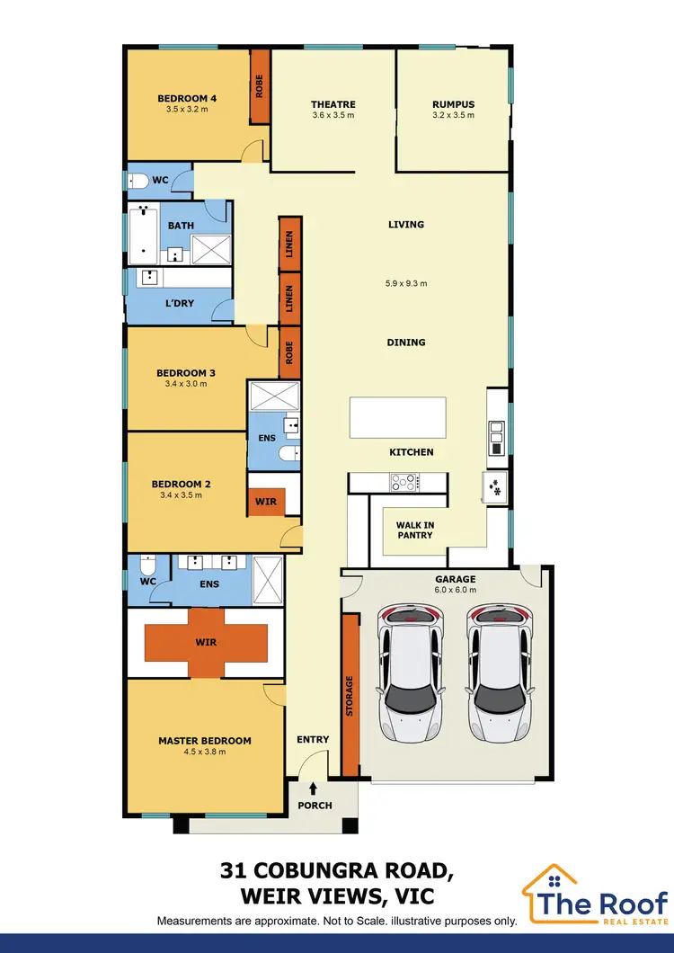 Floorplan of Homely house listing, 31 Cobungra Road, Weir Views VIC 3338