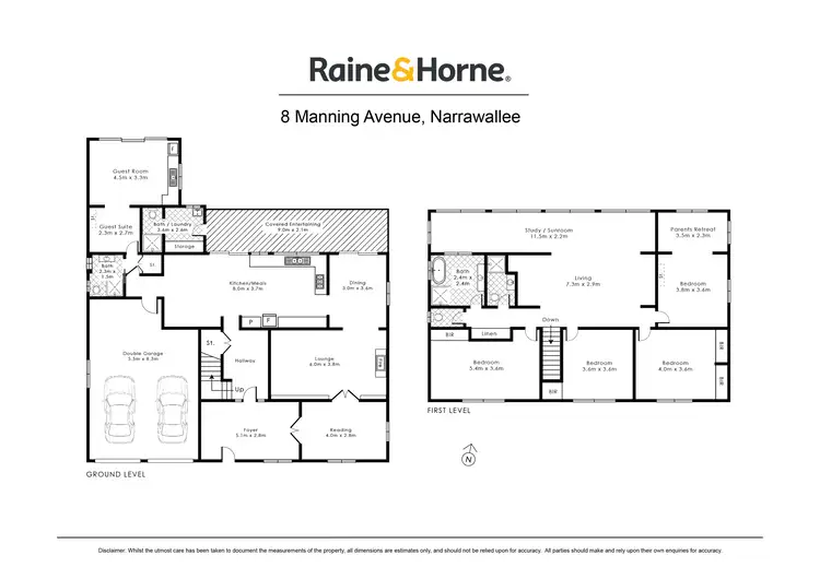 Floorplan of Homely house listing, 8 Manning Avenue, Narrawallee NSW 2539