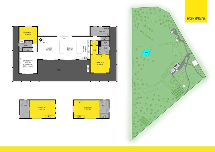 Floorplan of Homely rural property listing, 585 Leongatha Yarragon Road, Wooreen VIC 3953