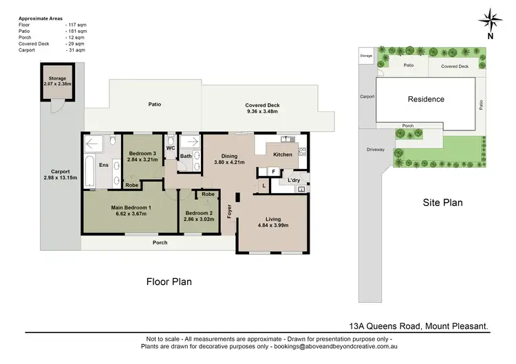 Floorplan of Homely house listing, 13A Queens Road, Mount Pleasant WA 6153