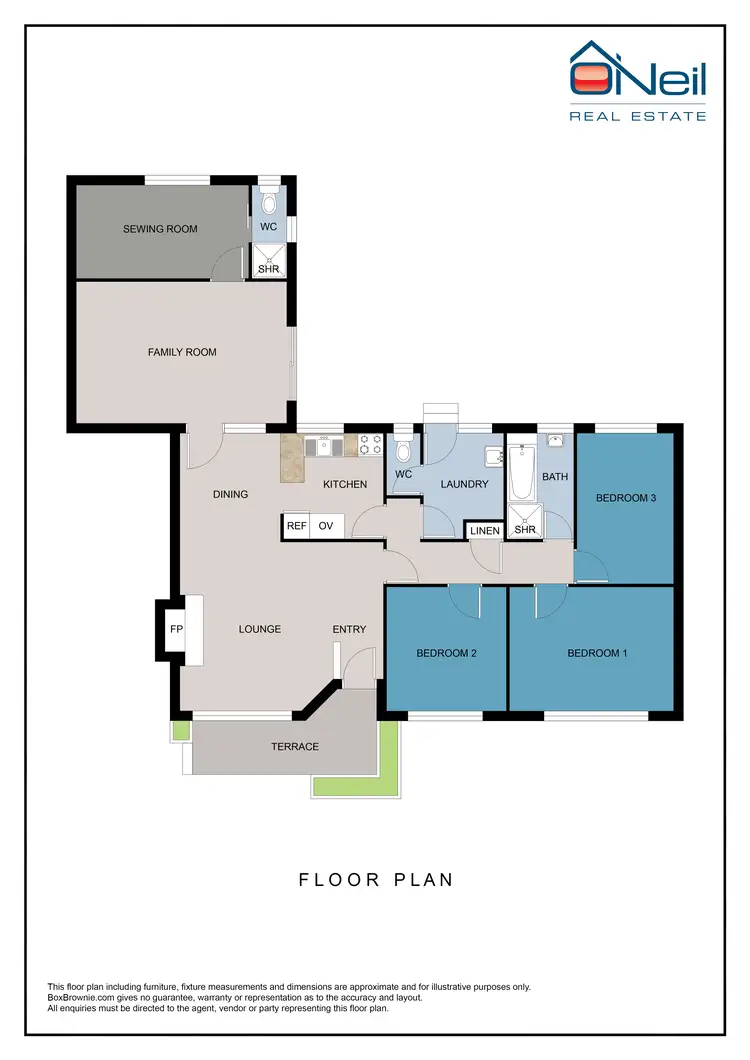 Floorplan of Homely house listing, 30 Ypres Road, Camillo WA 6111