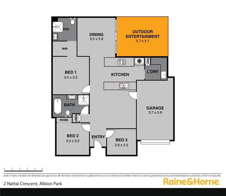 Floorplan of Homely house listing, 2 Nattai Crescent, Albion Park NSW 2527