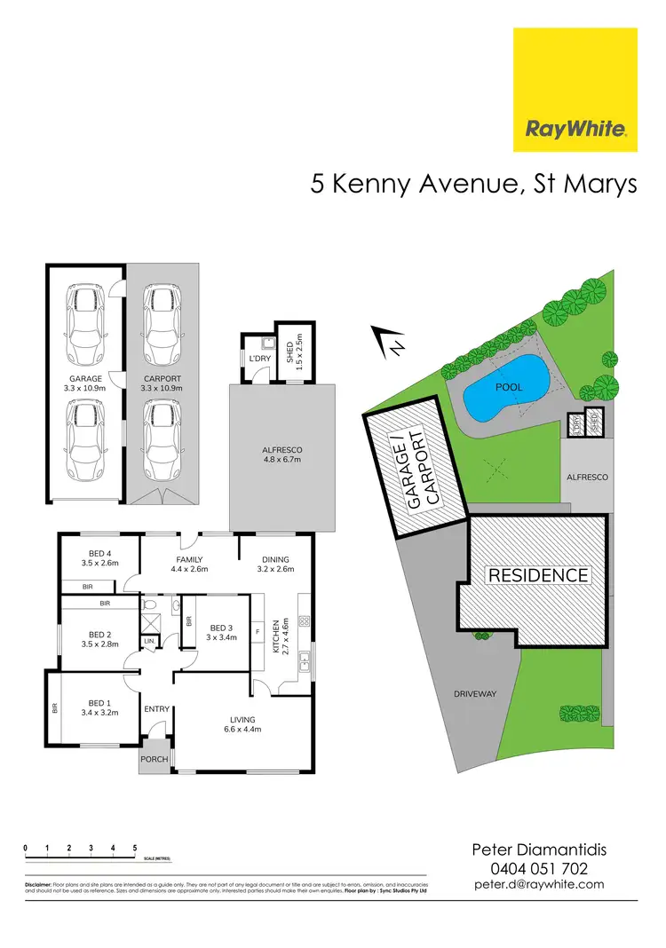 Floorplan of Homely house listing, 5 Kenny Avenue, St Marys NSW 2760