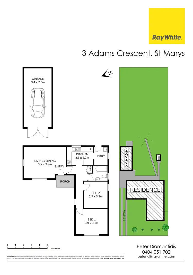 Floorplan of Homely house listing, 3 Adams Crescent, St Marys NSW 2760