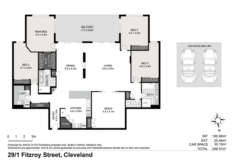 Floorplan of Homely unit listing, 29/1 Fitzroy Street, Cleveland QLD 4163
