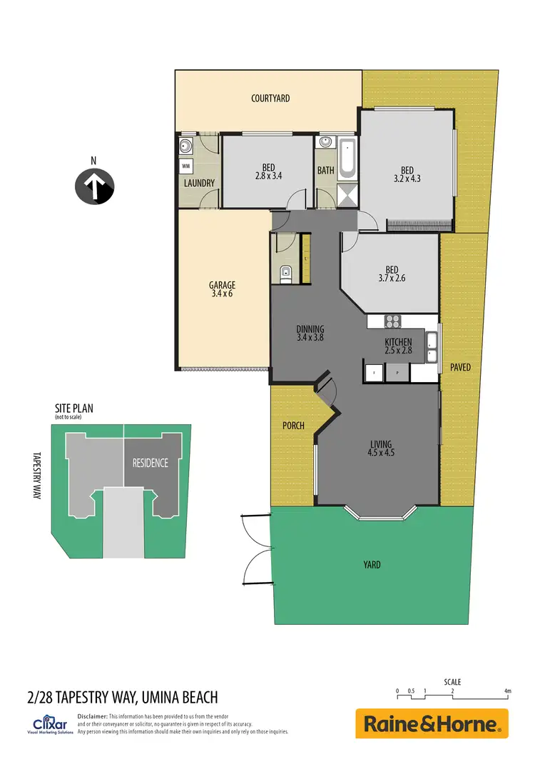 Floorplan of Homely villa listing, 2/28 Tapestry Way, Umina Beach NSW 2257