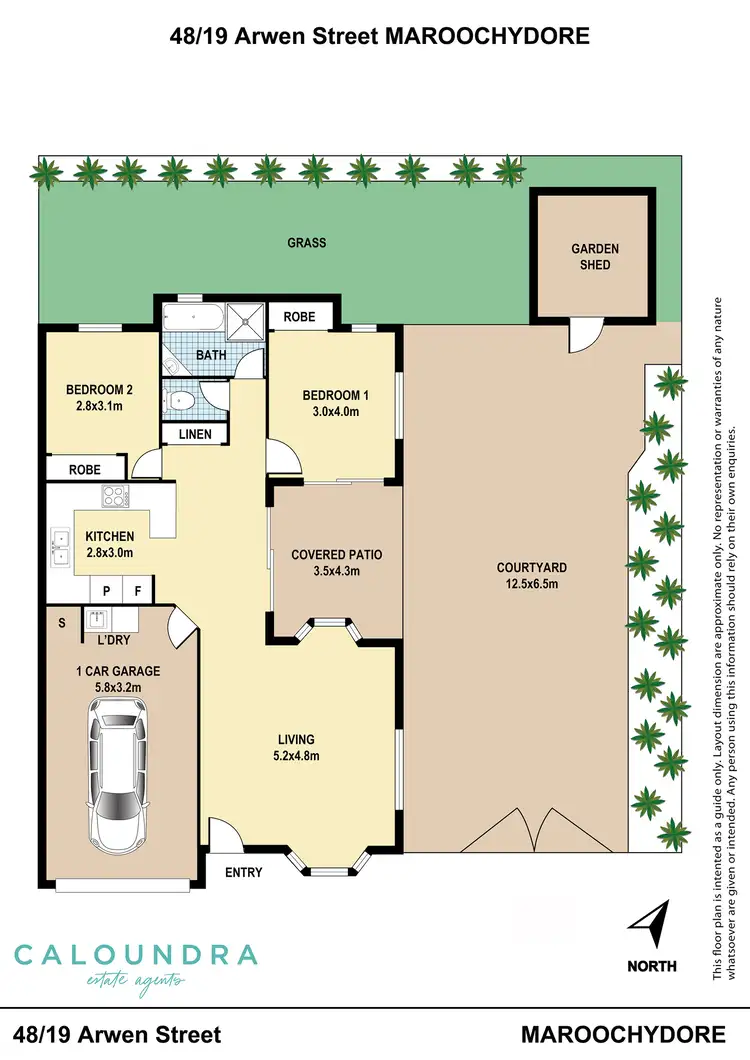 Floorplan of Homely house listing, 48/19 Arwen Street, Maroochydore QLD 4558