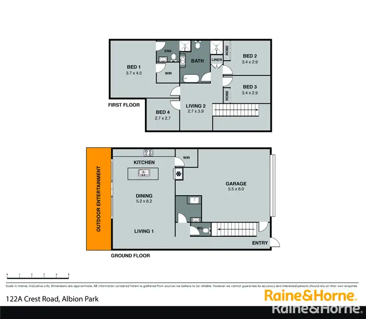 Floorplan of Homely house listing, 122A Crest Road, Albion Park NSW 2527