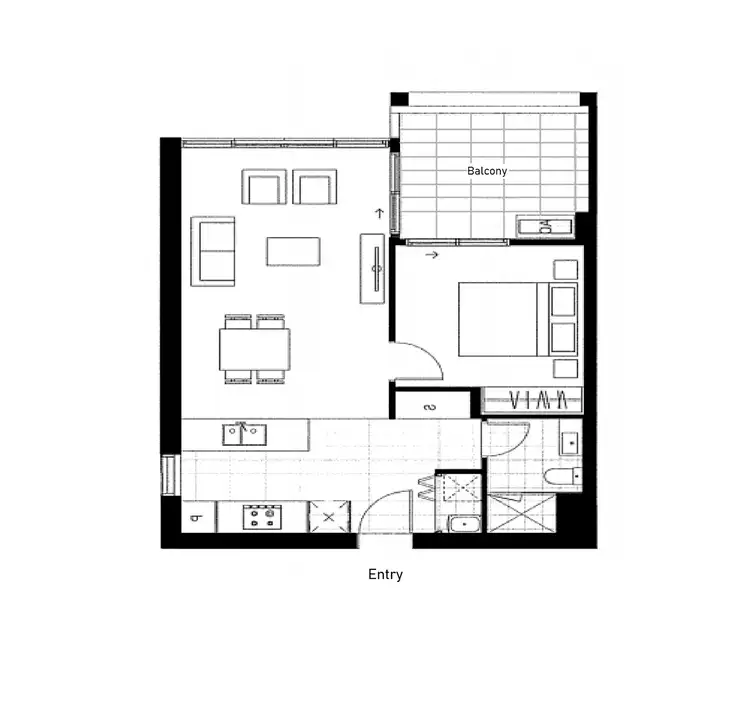 Floorplan of Homely apartment listing, 3302/53-55 Wilson St Botany, Botany NSW 2019