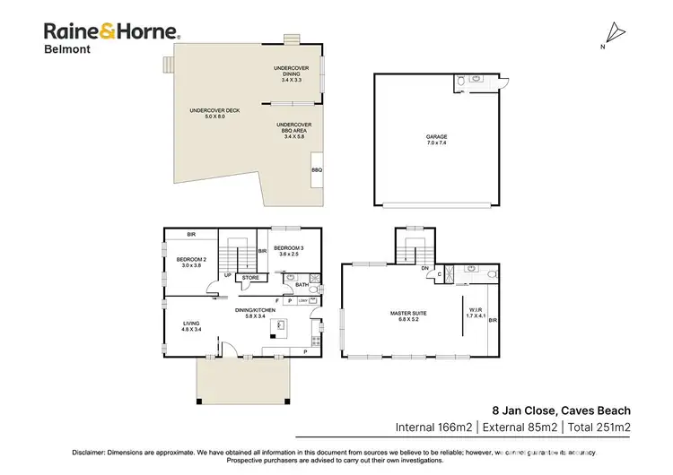 Floorplan of Homely house listing, 8 Jan Close, Caves Beach NSW 2281