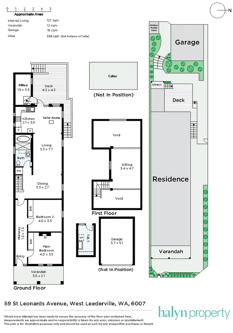 Floorplan of Homely house listing, 59 St Leonards Avenue, West Leederville WA 6007
