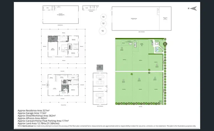 Floorplan of Homely house listing, 200 Fiddlers Green Road, Kyneton VIC 3444