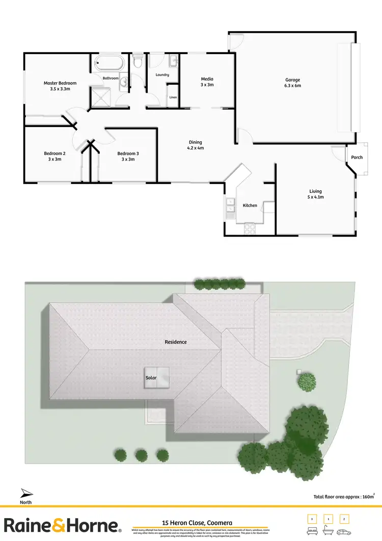 Floorplan of Homely house listing, 15 Heron Close, Coomera QLD 4209