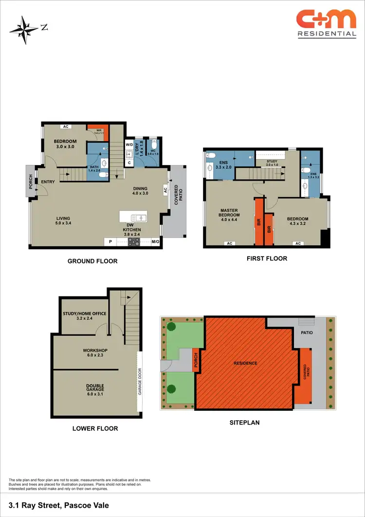 Floorplan of Homely townhouse listing, 3/1 Ray Street, Pascoe Vale VIC 3044