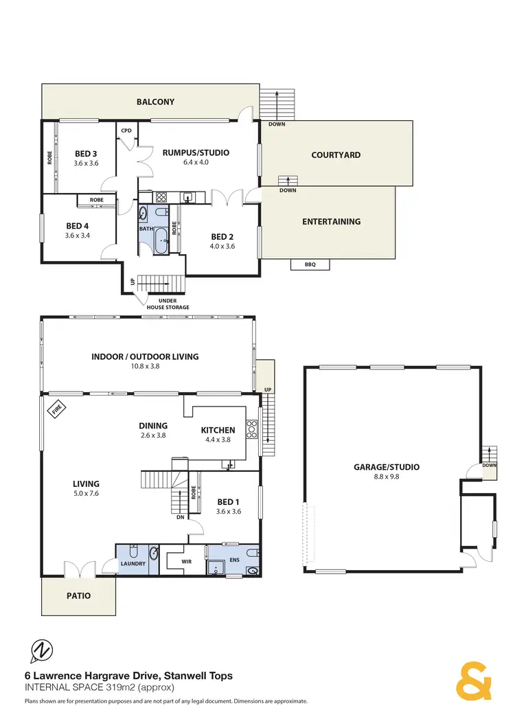 Floorplan of Homely house listing, 6 Lawrence Hargrave Drive, Stanwell Park NSW 2508