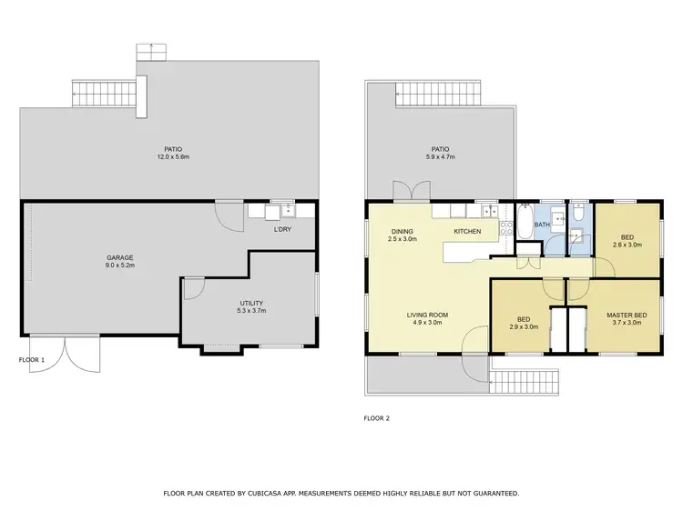 Floorplan of Homely house listing, 28 Kurwongbah Drive, Petrie QLD 4502