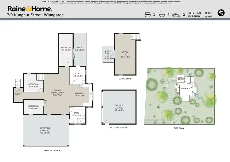 Floorplan of Homely house listing, 9-11 Kunghur Street, Wiangaree via, Kyogle NSW 2474